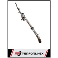 PERFORM-EX 3" STAINLESS STEEL NO CAT/MUFFLER TURBO BACK EXHAUST SYSTEM FITS TOYOTA HILUX KUN26R 3.0L 4CYL 2005-2015