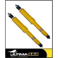 ULTIMA 4X4 NITRO GAS FRONT SHOCKS FITS TOYOTA LANDCRUISER HDJ79R 1999-2007 (PAIR)