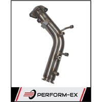 DPF DELETE PIPE 304 STAINLESS STEEL FITS TOYOTA FORTUNER GUN156R 2.8L 2015-ON