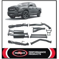 REDBACK 4X4 3" 409 STAINLESS STEEL CAT BACK MUFFLER EXHAUST SYSTEM FITS RAM 1500 DS 5.7L V8 1/2017-ON