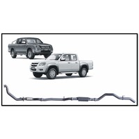 REDBACK 4X4 3" 409 STAINLESS STEEL TURBO BACK CAT/RESONATOR EXHAUST SYSTEM FITS MAZDA BT-50 UN 3.0L 11/06-8/11