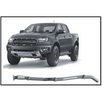 REDBACK 4X4 3" 409 STAINLESS STEEL DPF BACK PIPE ONLY EXHAUST SYSTEM FITS FORD RANGER RAPTOR PXIII 2.0L 7/18-ON