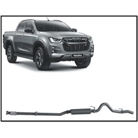REDBACK 4X4 3" 409 STAINLESS STEEL DPF BACK MUFFLER EXHAUST SYSTEM FITS ISUZU D-MAX RG 3.0L 1/20-ON