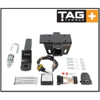 TAG TOWBAR KIT (3500KG) FITS VOLKSWAGEN AMAROK 2H ALL MODELS WITH REAR BUMPER/STEP 2/2011-ON