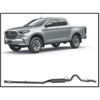 REDBACK 4X4 3" 409 STAINLESS STEEL DPF BACK MUFFLER EXHAUST SYSTEM FITS MAZDA BT-50 RG 3.0L 7/20-ON