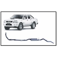 REDBACK 4X4 3" 409 STAINLESS STEEL TURBO BACK CAT/MUFFLER EXHAUST SYSTEM FITS NISSAN NAVARA D22 3.0L ZD30 2001-2006