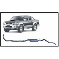 REDBACK 4X4 3" 409 STAINLESS STEEL TURBO BACK CAT/MUFFLER EXHAUST SYSTEM FITS NISSAN NAVARA D22 2.5L YD25 2007-2015