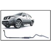 REDBACK 4X4 3" 409 STAINLESS STEEL TURBO BACK CAT/MUFFLER EXHAUST SYSTEM FITS NISSAN NAVARA D40 3.0L V9X V6 2011-2014