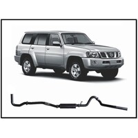 REDBACK 4X4 3" 409 STAINLESS STEEL DUMP PIPE BACK MUFFLER EXHAUST SYSTEM FITS NISSAN PATROL Y61 GU 4.2L TD42-T 1999-2006