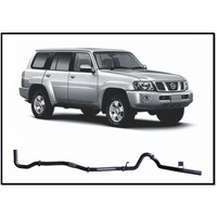REDBACK 4X4 3" 409 STAINLESS STEEL DUMP PIPE BACK PIPE ONLY EXHAUST SYSTEM FITS NISSAN PATROL Y61 GU 4.2L TD42-T 1999-2006