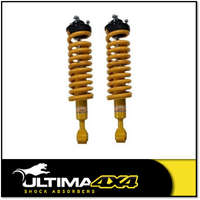 ULTIMA 4X4 NITRO GAS FRONT COMPLETE STRUT ASSEMBLY (PAIR) FITS FORD RANGER PX I PX II 3.2L 5CYL 4WD 9/2011-6/2018 (KFFR-08HD)