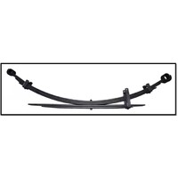 RAW 4X4 MEDIUM LOAD 0-150KG 50MM RAISED REAR LEAF SPRING FITS TOYOTA LANDCRUISER VDJ76R 4.5L V8 (RL869)