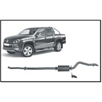 REDBACK 4X4 3" 409 STAINLESS STEEL DPF BACK MUFFLER EXHAUST SYSTEM FITS VOLKSWAGEN AMAROK 2H 2.0L 4CYL BI-TURBO 2012-ON