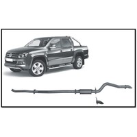 REDBACK 4X4 3" 409 STAINLESS STEEL DPF BACK RESONATOR EXHAUST SYSTEM FITS VOLKSWAGEN AMAROK 2H 2.0L 4CYL BI-TURBO 2012-ON