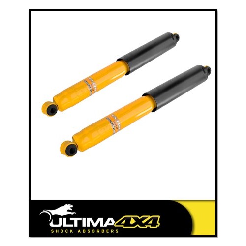 ULTIMA 4X4 NITRO GAS REAR SHOCKS FITS MITSUBISHI TRITON MN 2WD/4WD 2009-2015 (PAIR)