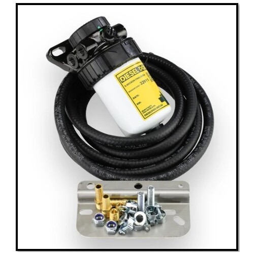 DIESEL DOG SECONDARY FUEL FILTER KIT FITS MITSUBISHI PAJERO NT 3.2L 4M41 (70014)