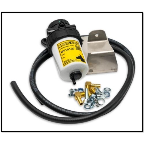 DIESEL DOG SECONDARY FUEL FILTER KIT FITS TOYOTA LANDCRUISER VDJ79R 4.5L V8 WITH ARB COMPRESSOR KIT (70022)