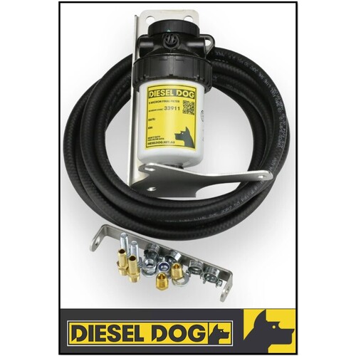 DIESEL DOG SECONDARY FUEL FILTER KIT FITS FORD RANGER NEXT GEN 3.0L V6 CRD 2022-ON