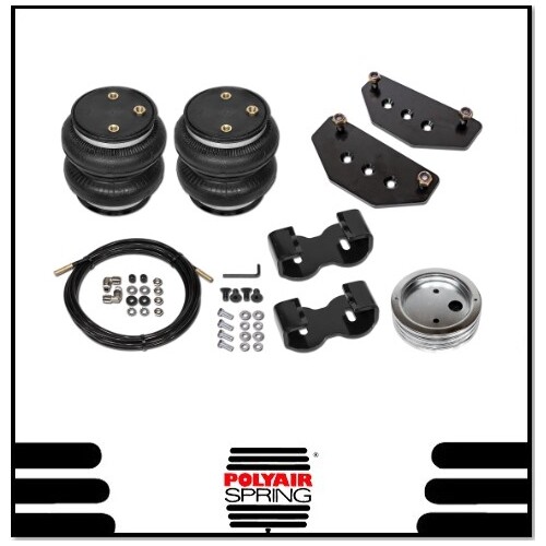 POLYAIR BELLOWS AIRBAG SUSPENSION KIT (2" RAISED) FITS ISUZU D-MAX RG 1/2020-ON (88220R)