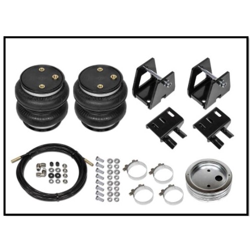 POLYAIR BELLOWS AIRBAG SUSPENSION KIT (STANDARD HEIGHT TO 1" RAISED) FITS TOYOTA HILUX GUN126R 2015-ON (88233-2)