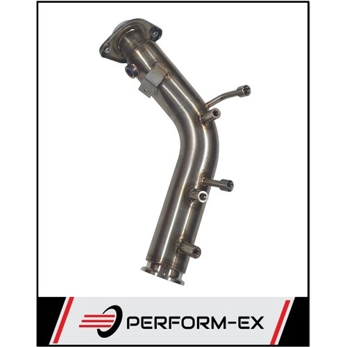 DPF DELETE PIPE 304 STAINLESS STEEL FITS TOYOTA FORTUNER GUN156R 2.8L 2015-ON