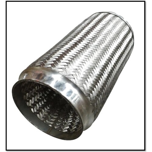 STAINLESS STEEL 8" X 4" 101MM EXHAUST FLEX BELLOW