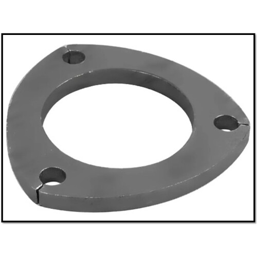 UNIVERSAL MILD STEEL 3 BOLT FLANGE PLATE 3" (76MM) 10MM (FP307610)