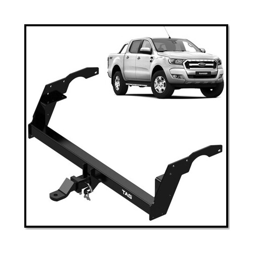 TAG TOWBAR KIT (3500KG) FITS FORD RANGER PXI PXII PXIII 1/2011-ON (BUMPER/STEP MODELS)