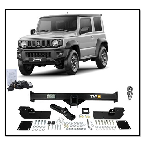 TAG TOWBAR KIT (1300KG) FITS SUZUKI JIMNY JB74 1/2018-ON