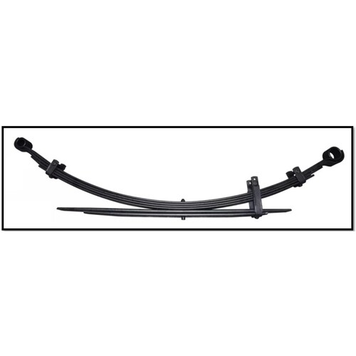 RAW 4X4 LIGHT LOAD 0-150KG 50MM RAISED REAR LEAF SPRING FITS TOYOTA LANDCRUISER VDJ79R 4.5L V8 (RL868)