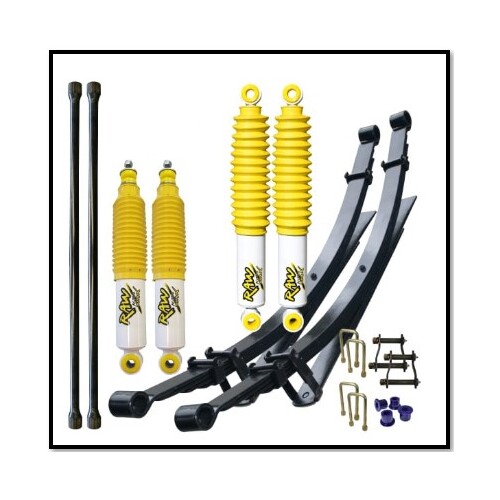 RAW 4X4 NITRO MAX SUSPENSION 50MM LIFT KIT FITS FORD RANGER PJ PK 3.0L 2006-2011 (RNGR-003NM)