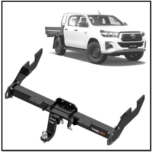 TAG XR EXTREME RECOVERY TOWBAR (3500KG) FITS TOYOTA HILUX GUN126R 2015-ON (TRAYBACK ONLY)